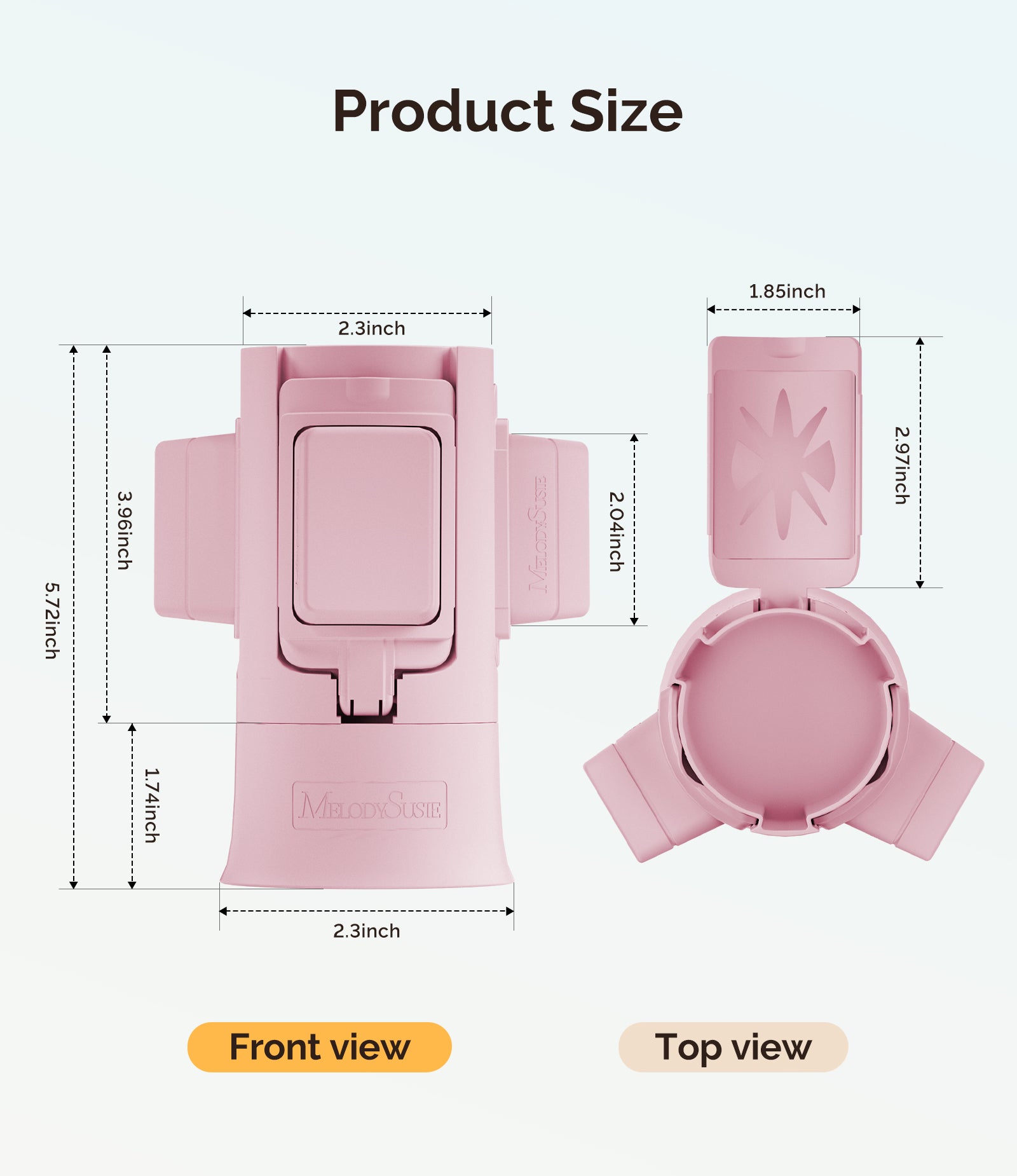 GelCarousel Rotatable Nail Art DIY Station - Pink