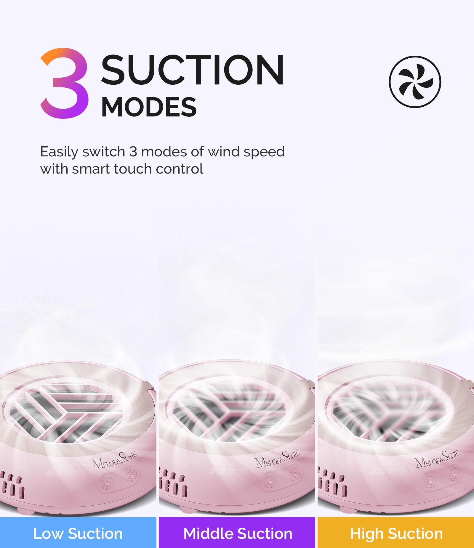 HProA Nail Dust Collector - Pink