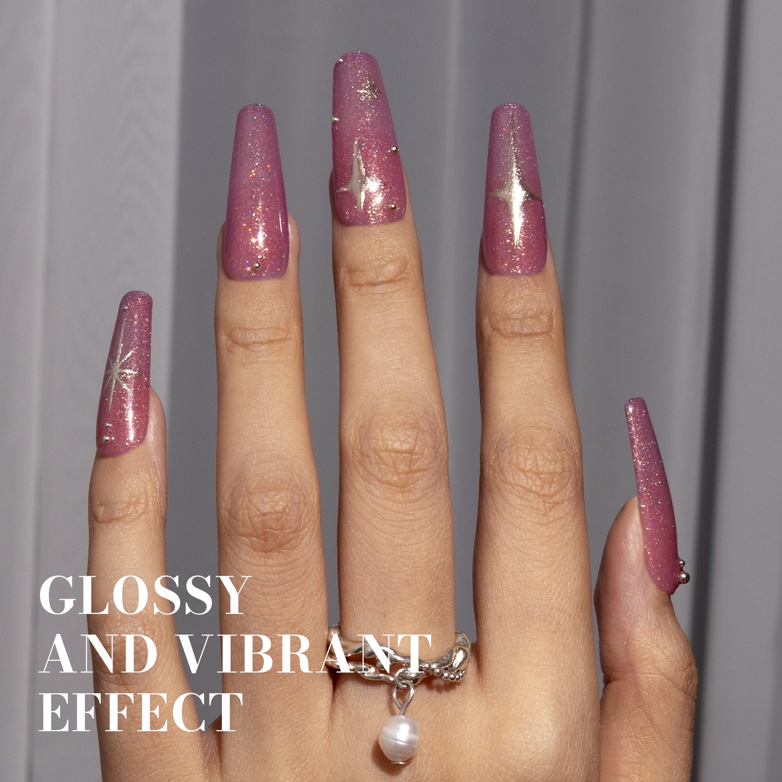 Z040 Soft Plum Pink - Faster UV Curing Gel Nail Polish 0.5 fl oz/15ml