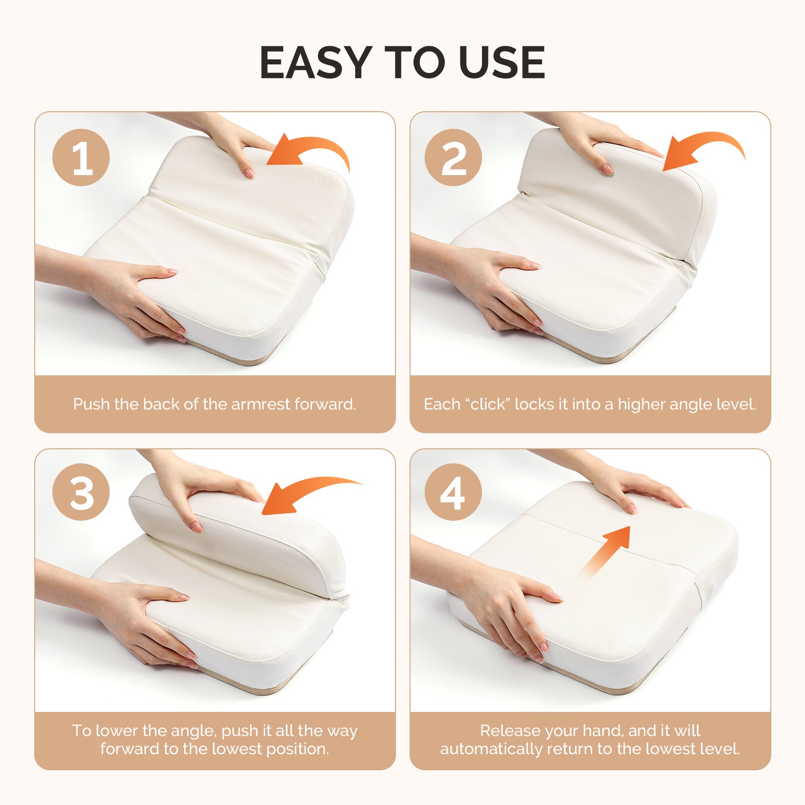 Foldable Nail Arm Rest for Manicure
