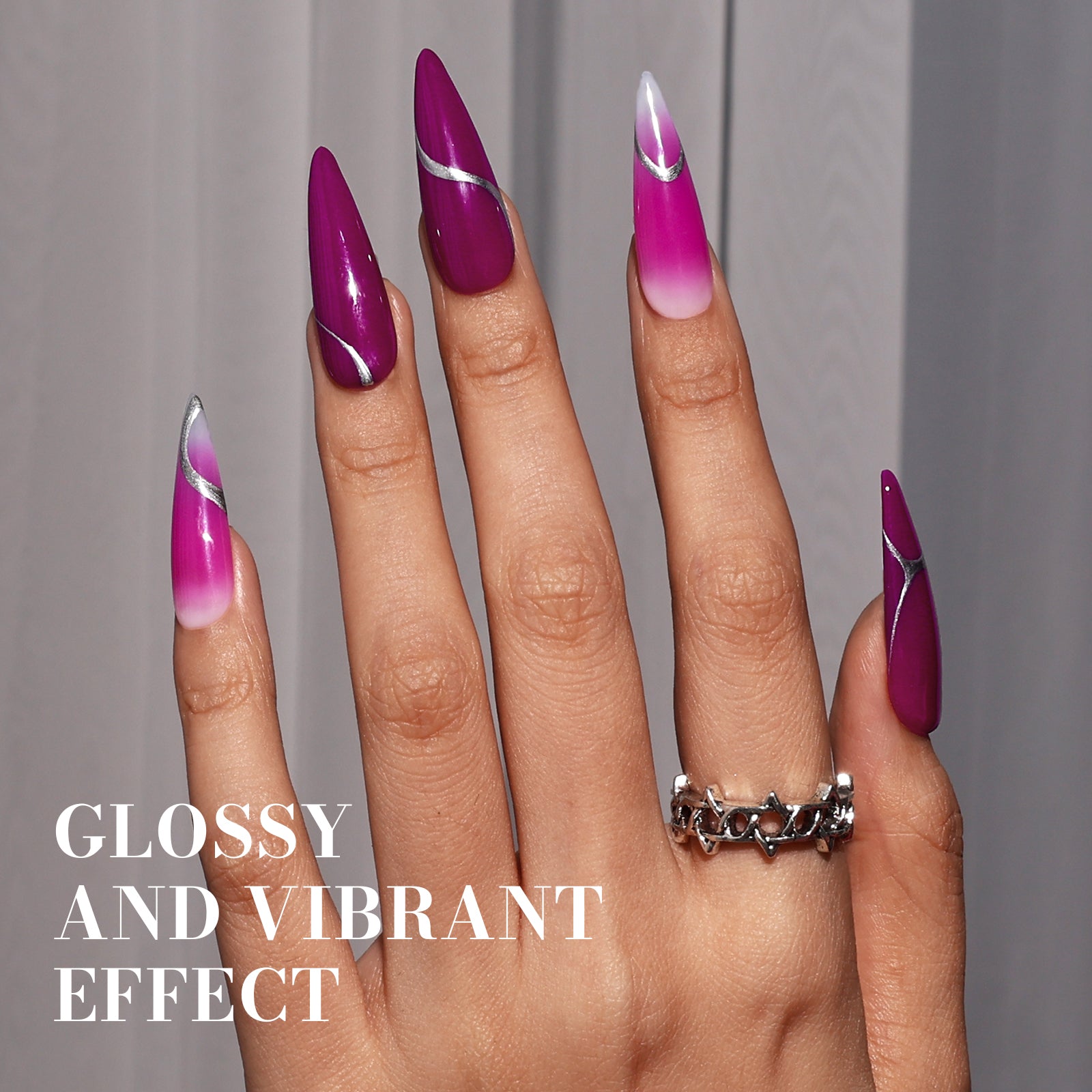 065 Passion Purple - Faster UV Curing Gel Nail Polish 0.5 fl oz/15ml