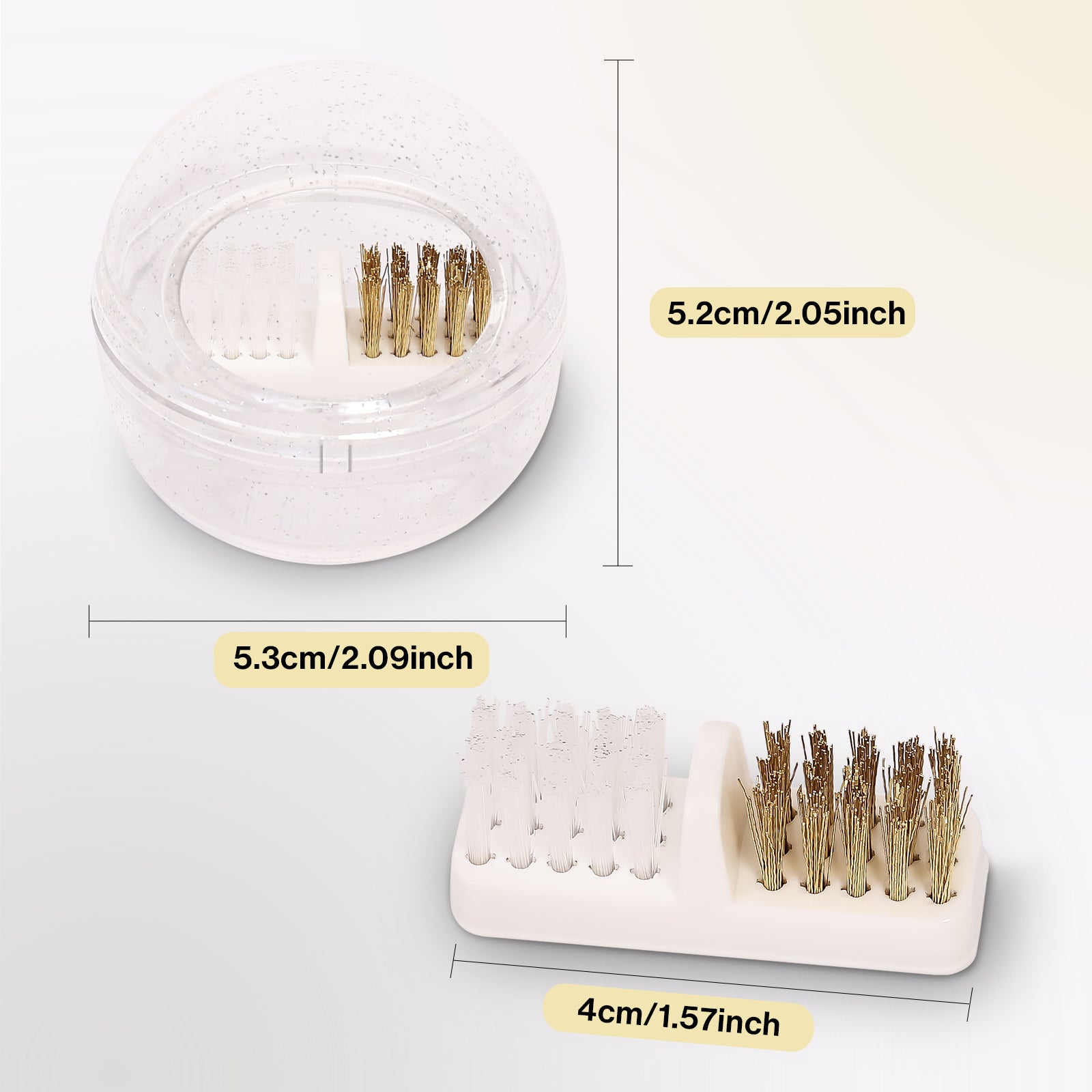 2 in 1 Nail Drill Bit Cleaner Box