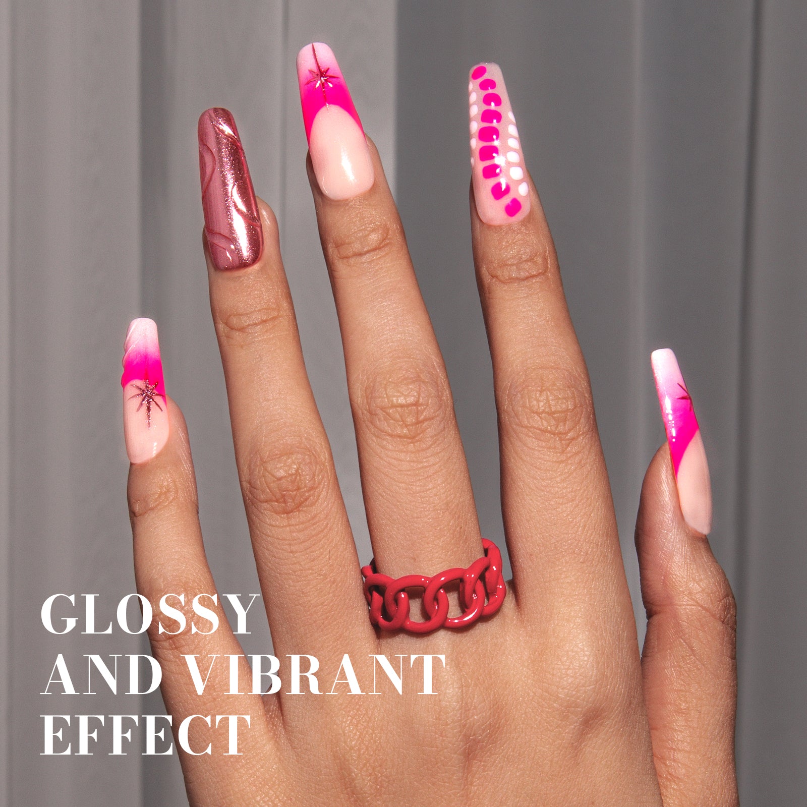 027 Peony Pink - Faster UV Curing Gel Nail Polish 0.5 fl oz/15ml