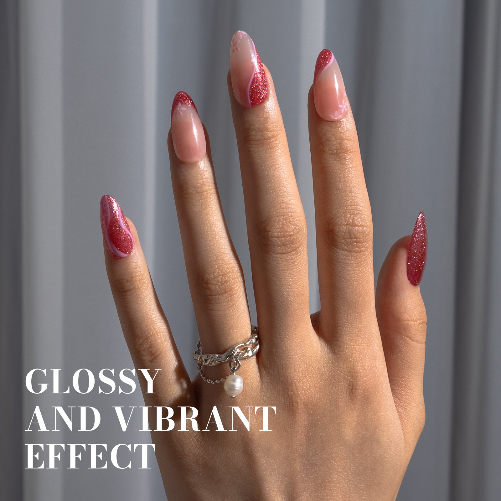 Z201 Glamour Pink  - Faster UV Curing Gel Nail Polish 0.5 fl oz/15ml