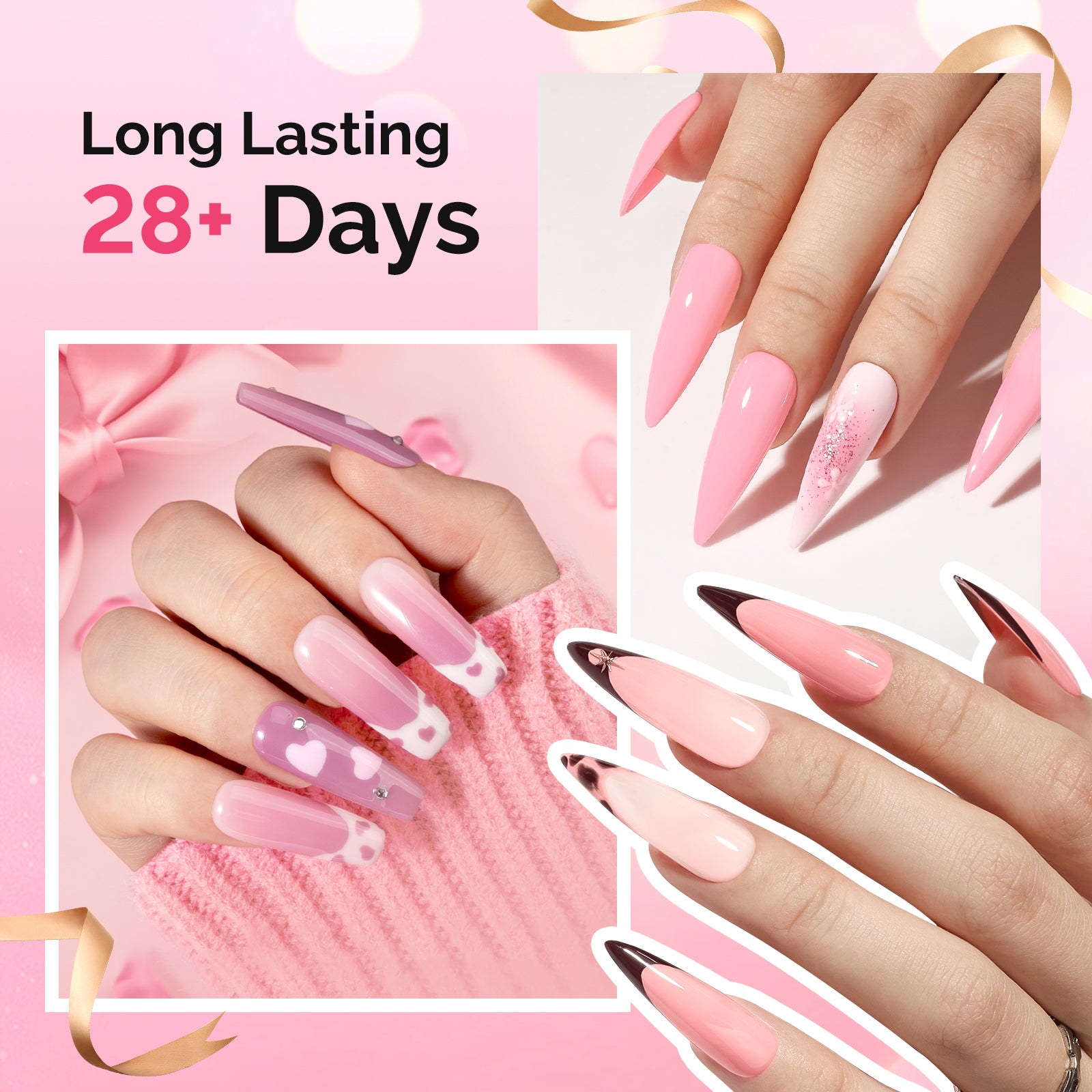 Gel Nail Polish Kit with UV Light P-ART06F