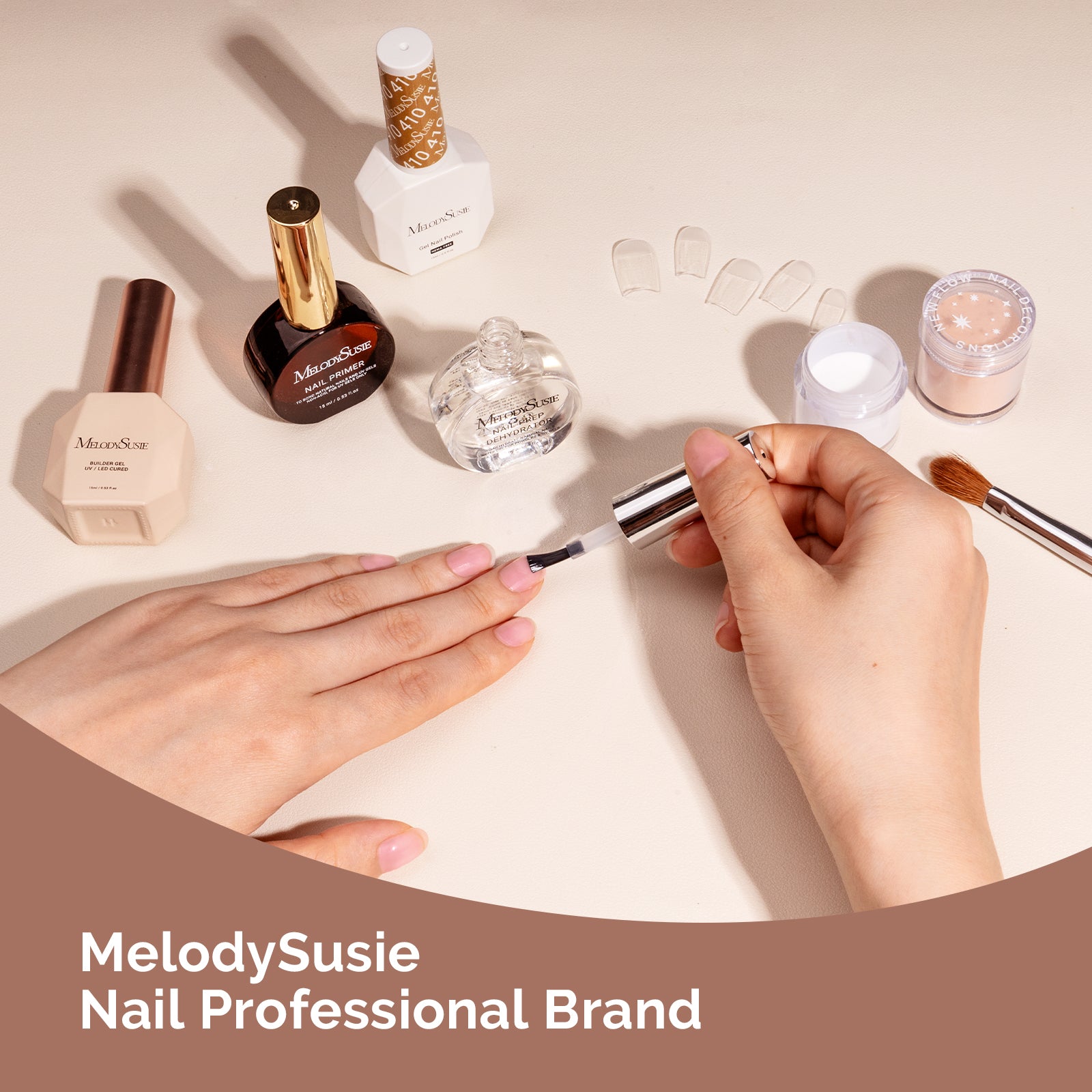 2Pcs Nail Dehydrator and Primer with Hema Free