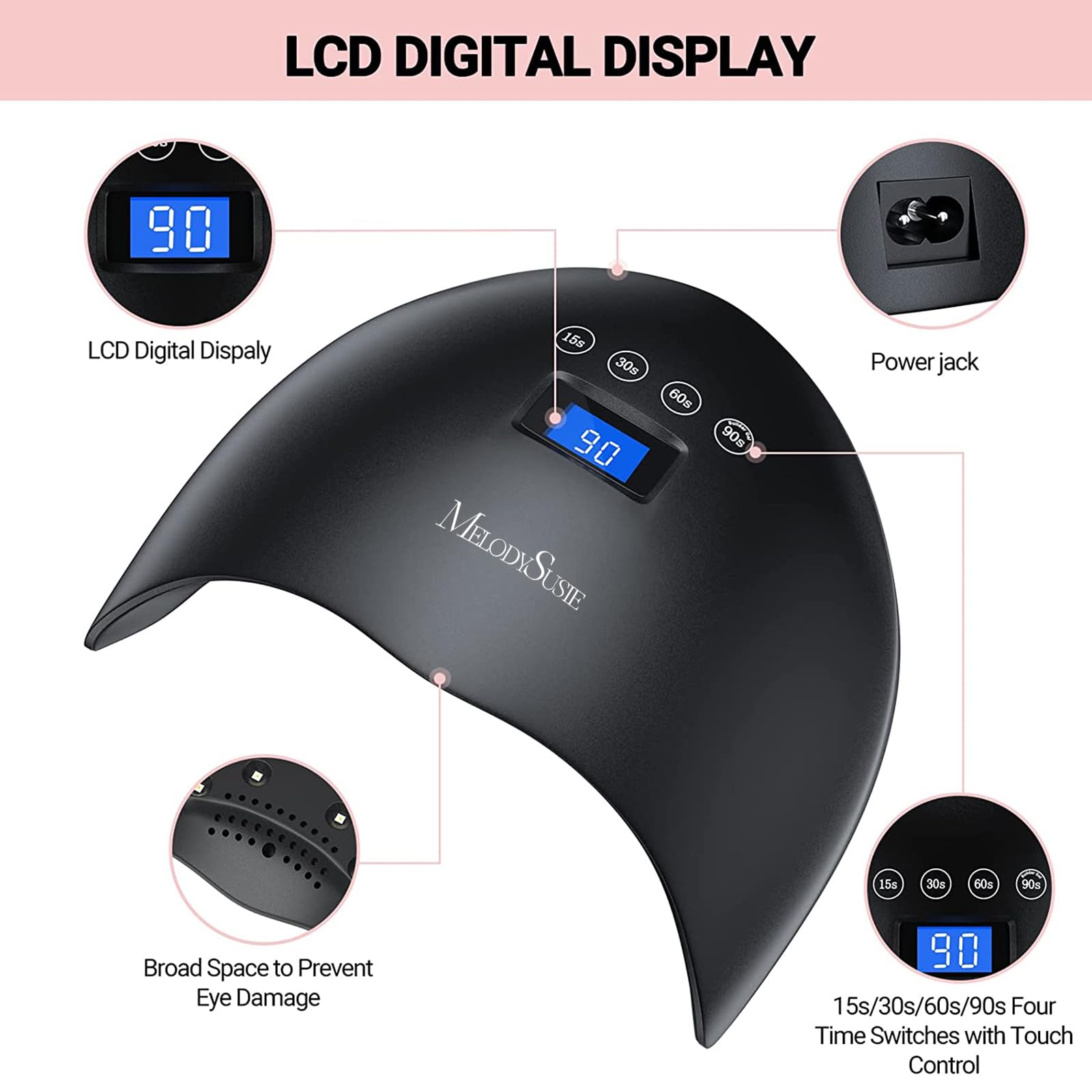 EOS 3 (P-Plus24T) LED/UV Nail Lamp