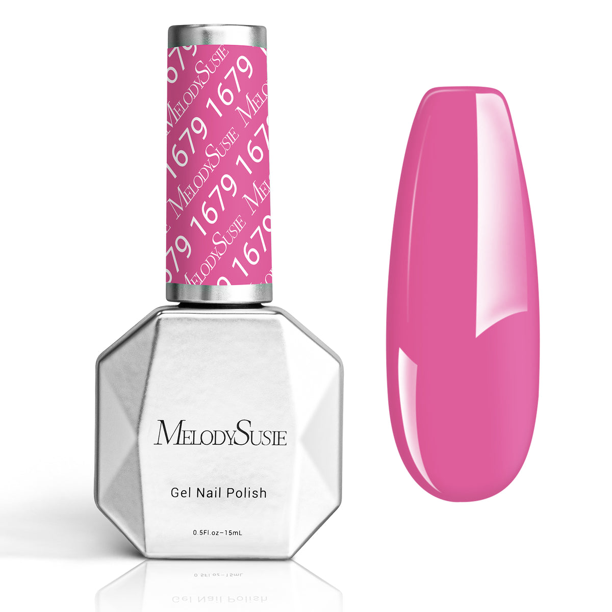 Pink 1679 1679 Rosehip Knitted Pink - TPO-Free Thick Gel Nail Polish(15ml)