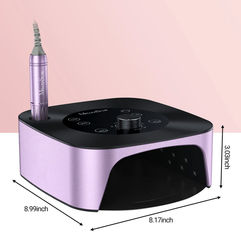 XC320C 2 in 1 Nail Lamp with Nail Drill 30,000 RPM