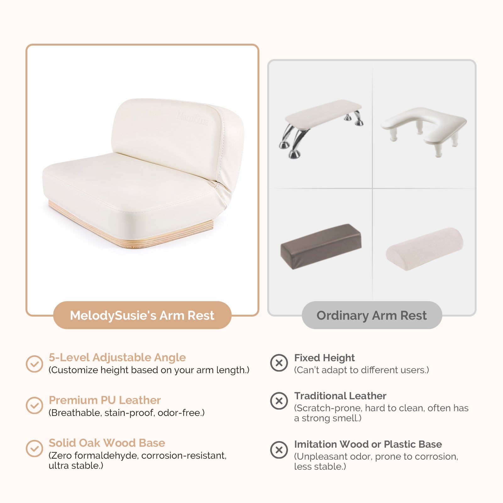 Foldable Nail Arm Rest for Manicure