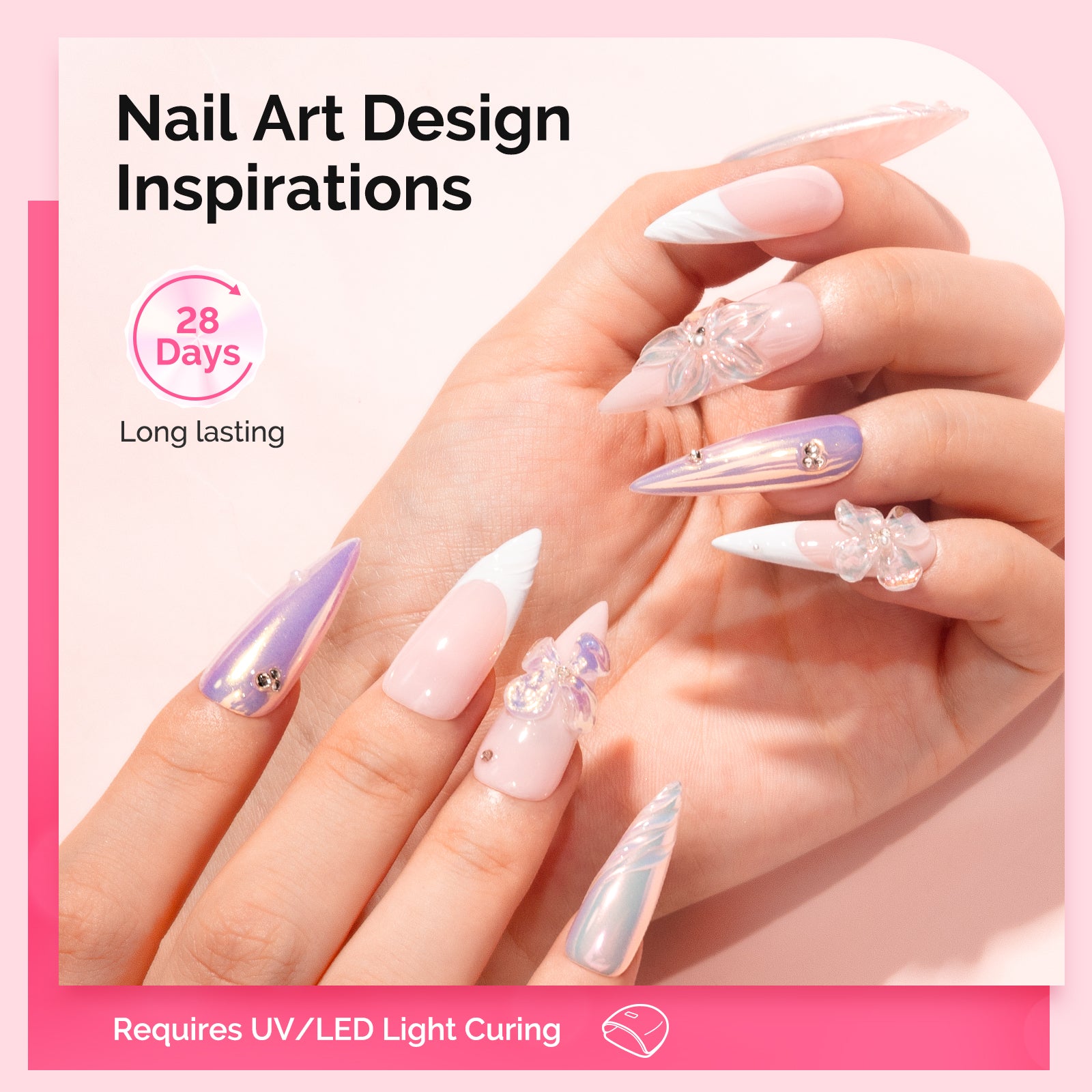 3D Sculpting Clear Nail Glue Gel