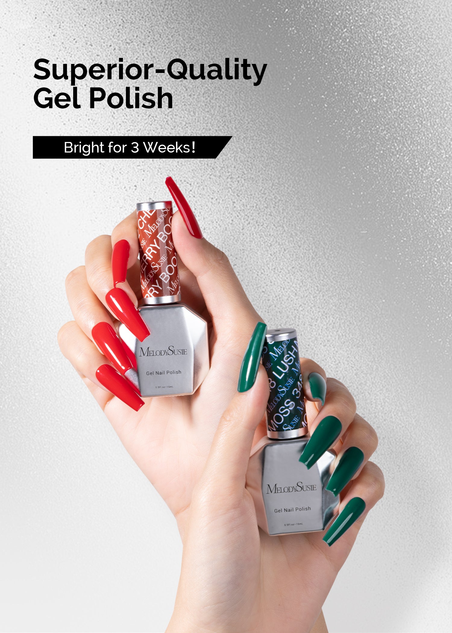 Gel Nail Polish 2 Pack 15ml