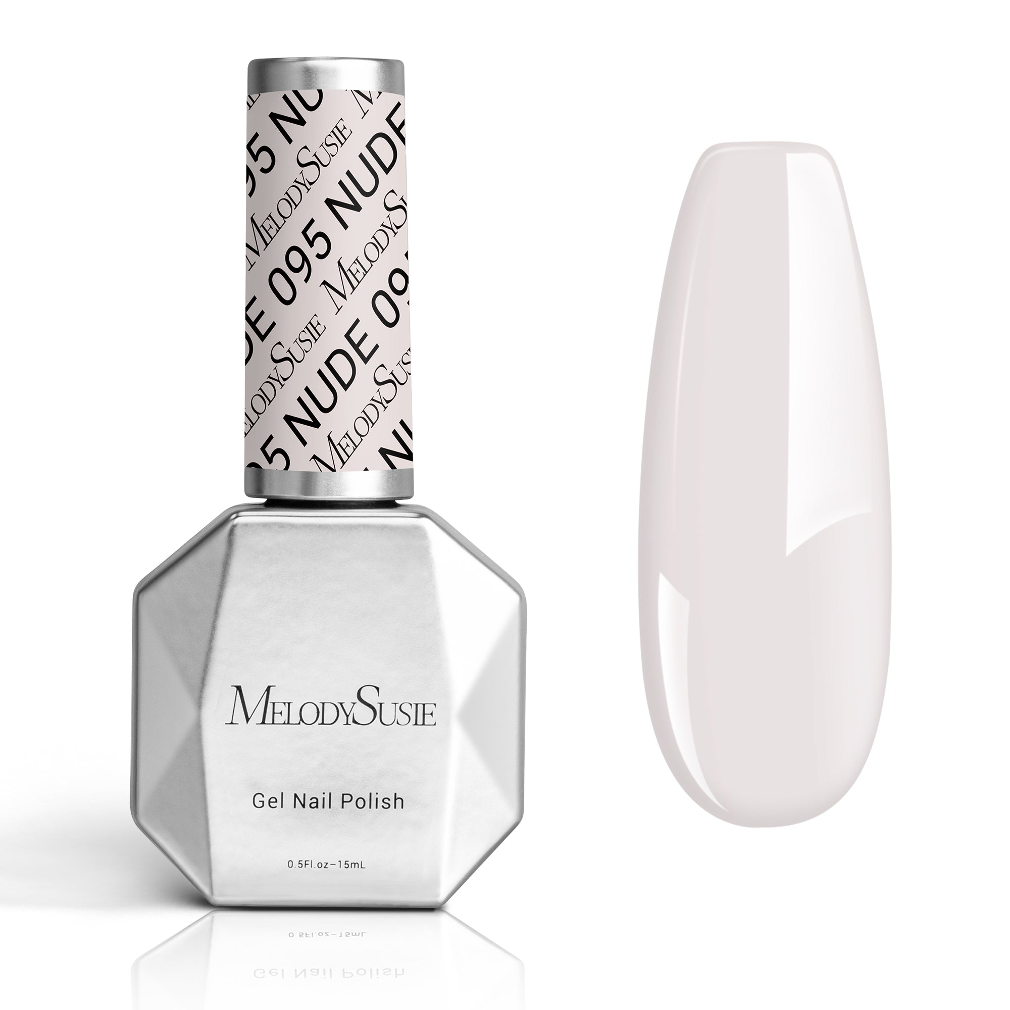 095 Glaze White - Gel Nail Polish (15ml)