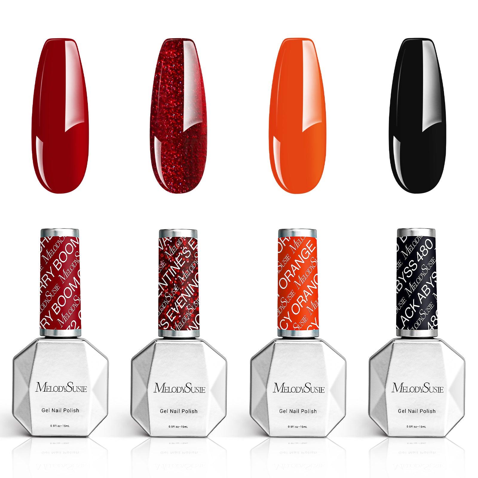 Halloween 15ml TPO-Free Thick Gel Polish Kit 4Pcs