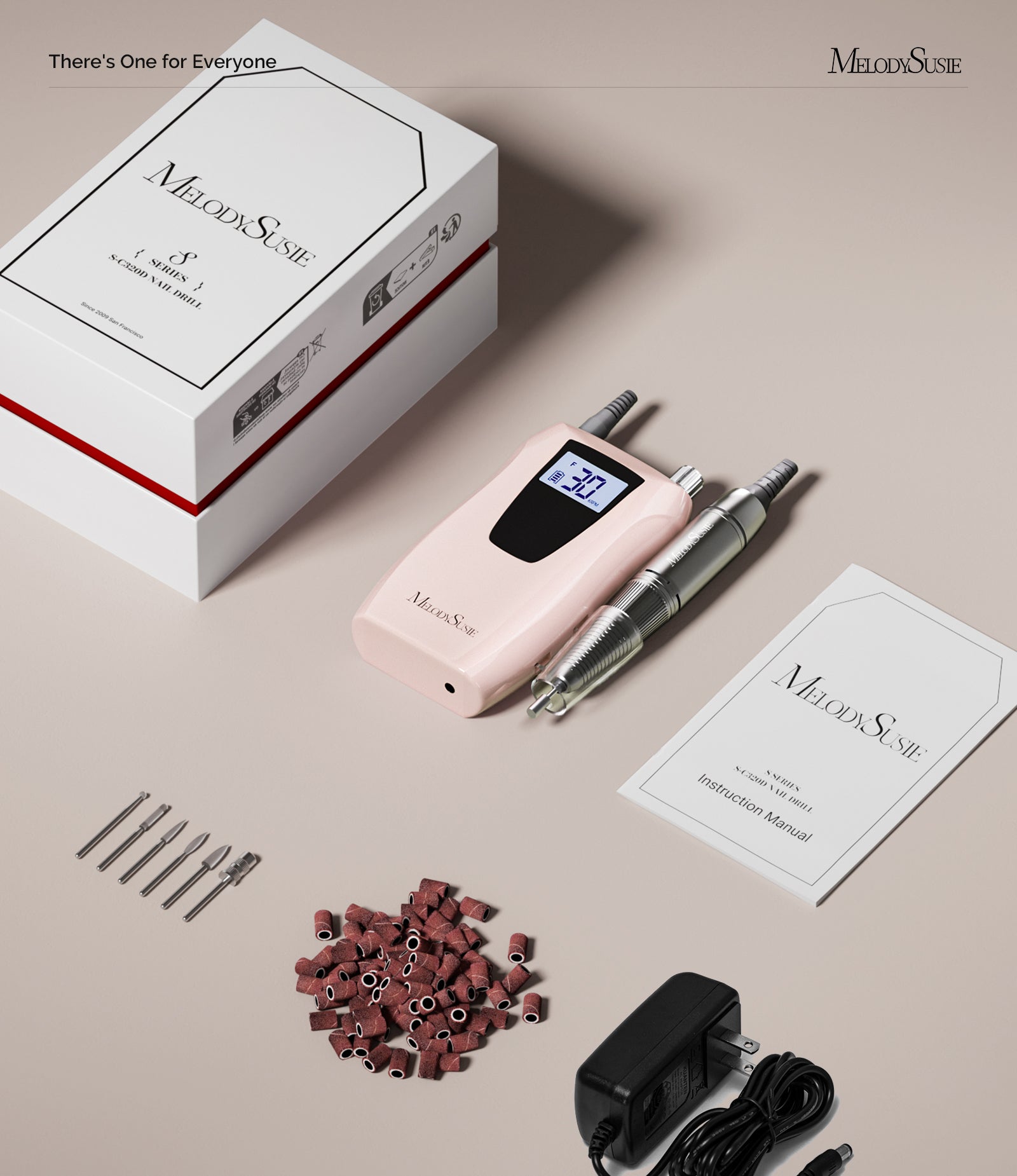 Selene(SC320D) Clip-On Rechargeable Nail Drill 30,000RPM