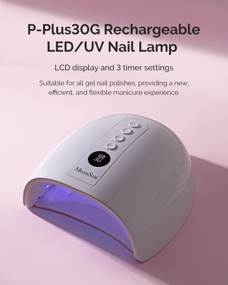Melodysusie x Prettyndivine SC300F Nail Drill & P-Plus30G Nail Lamp Gi