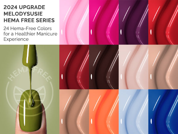 253 Macaron Blue - Hema Free Gel Nail Polish 0.5 fl oz/15ml