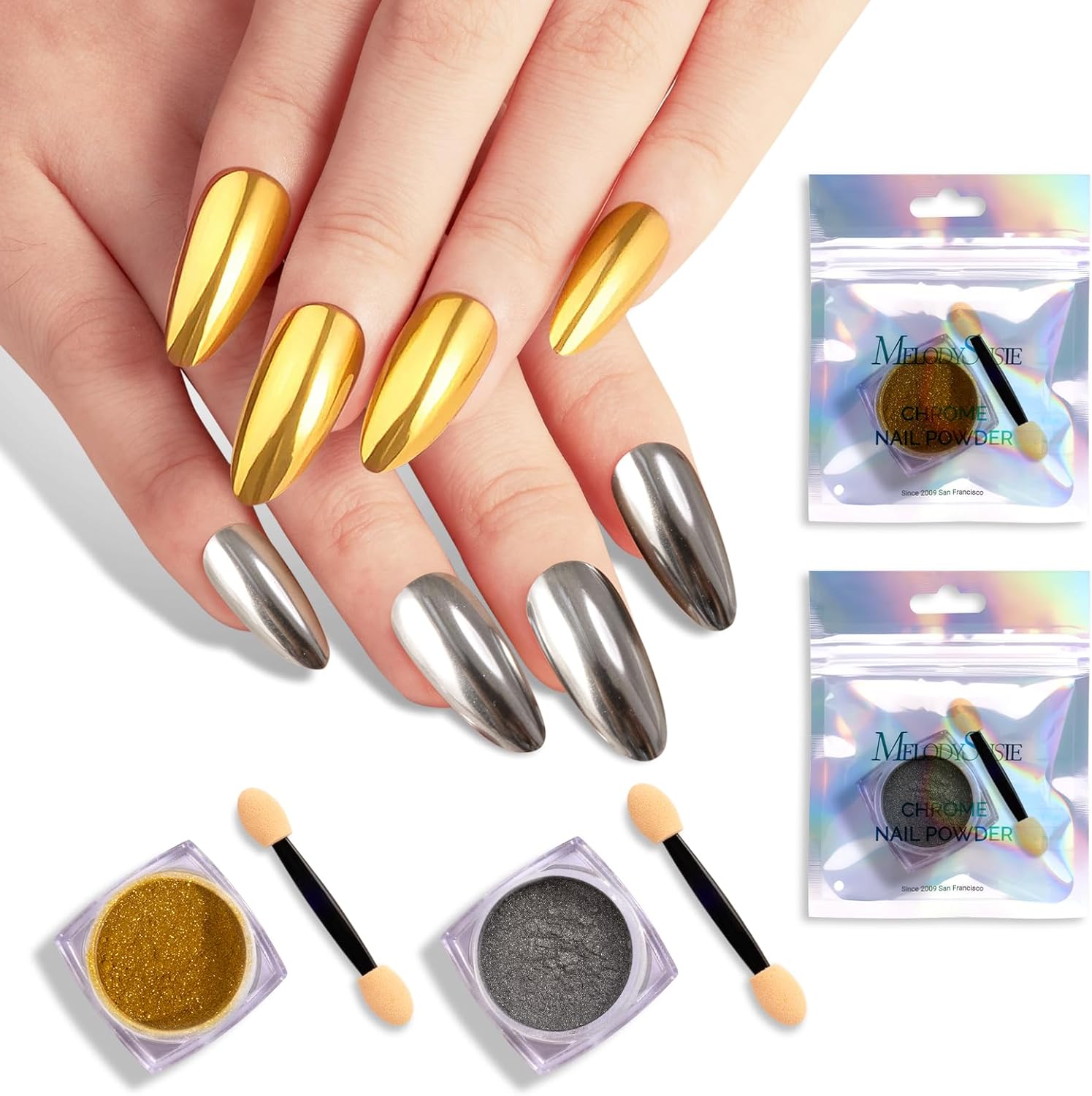Chrome Nail Powder