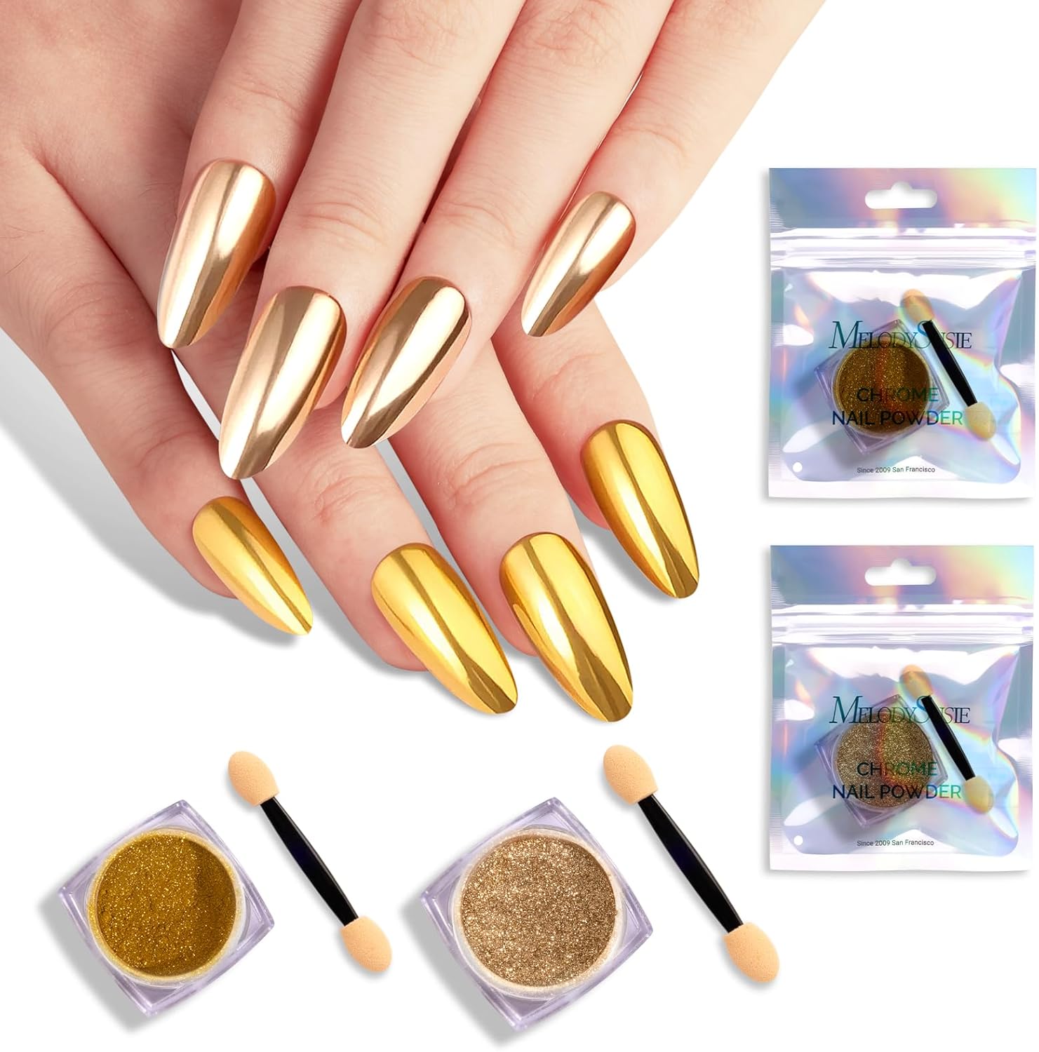 Chrome Nail Powder