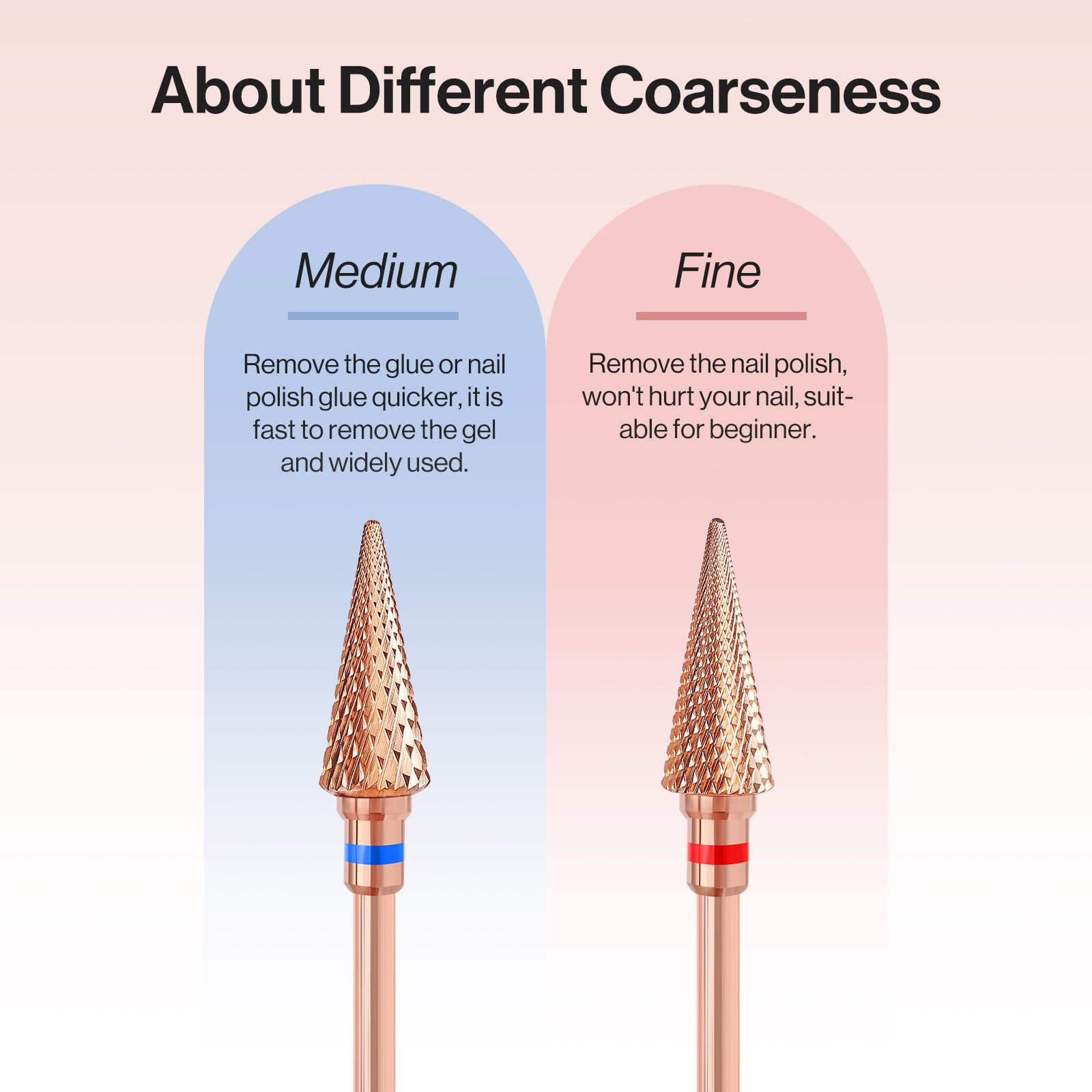 Tapered Nib Multi-function Carbide Tungsten Nail Drill Bit