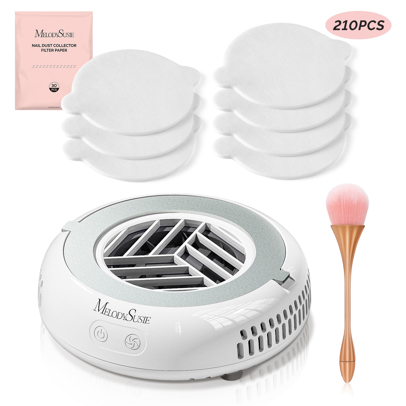 HProA Nail Dust Collector White Kit