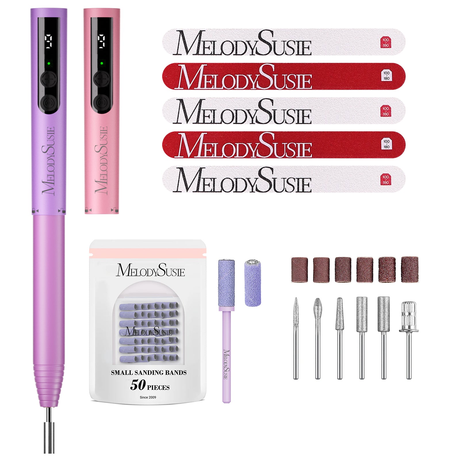 PC100GR Pocket Nail Drill Bundle with Power Bar