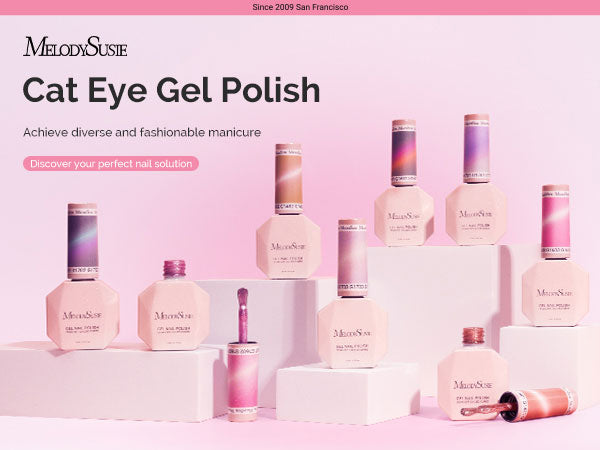Jeweliver Cat Eye HEMA-Free & TPO-Free Gel Nail Polish 0.5 fl oz/15ml