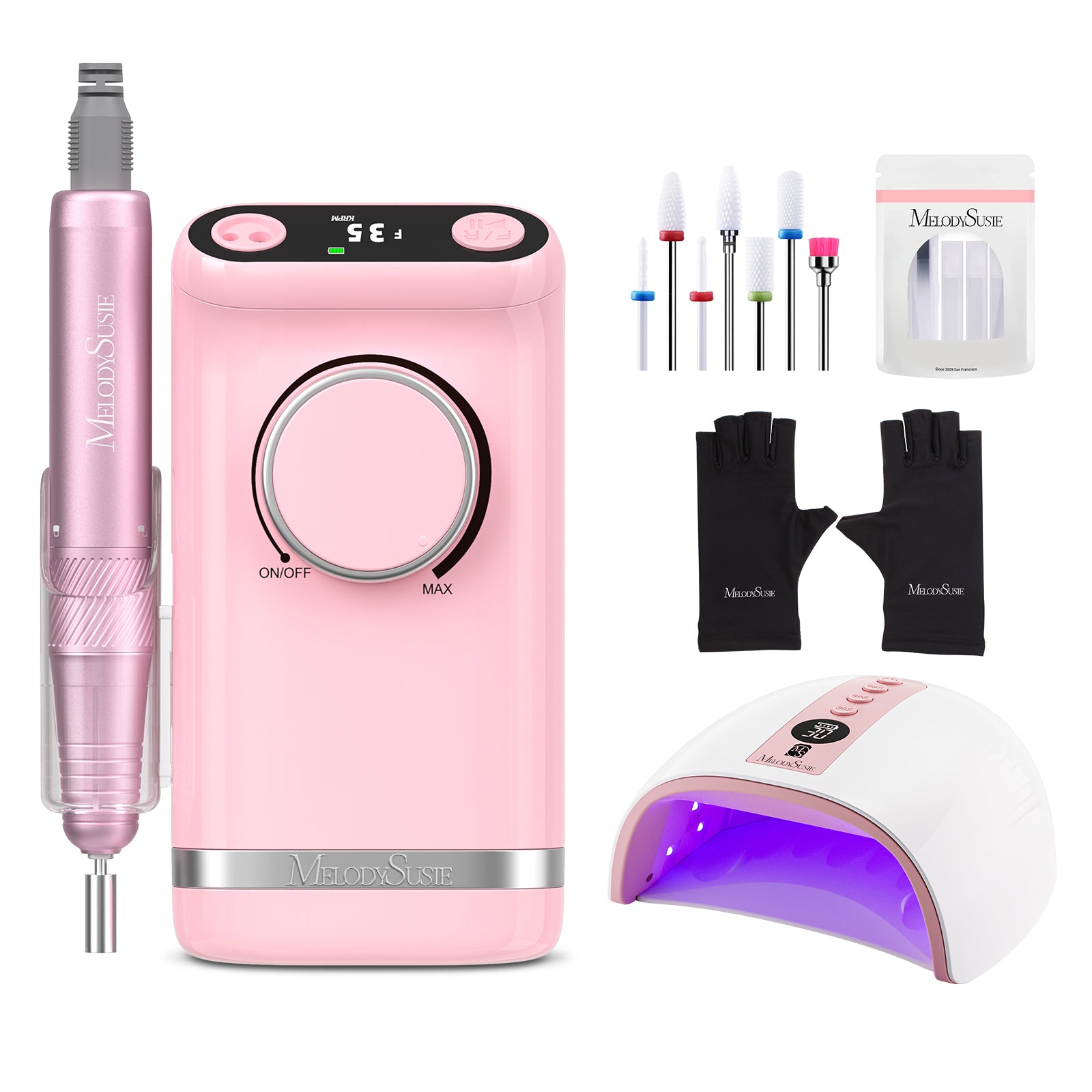 SM320G 35000RPM Rechargeable Nail Drill