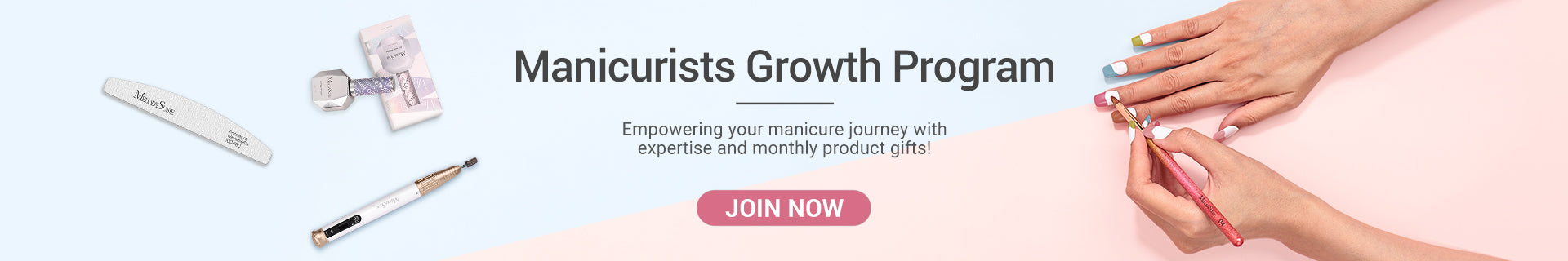 MelodySusie manicurists growth program banner-PC