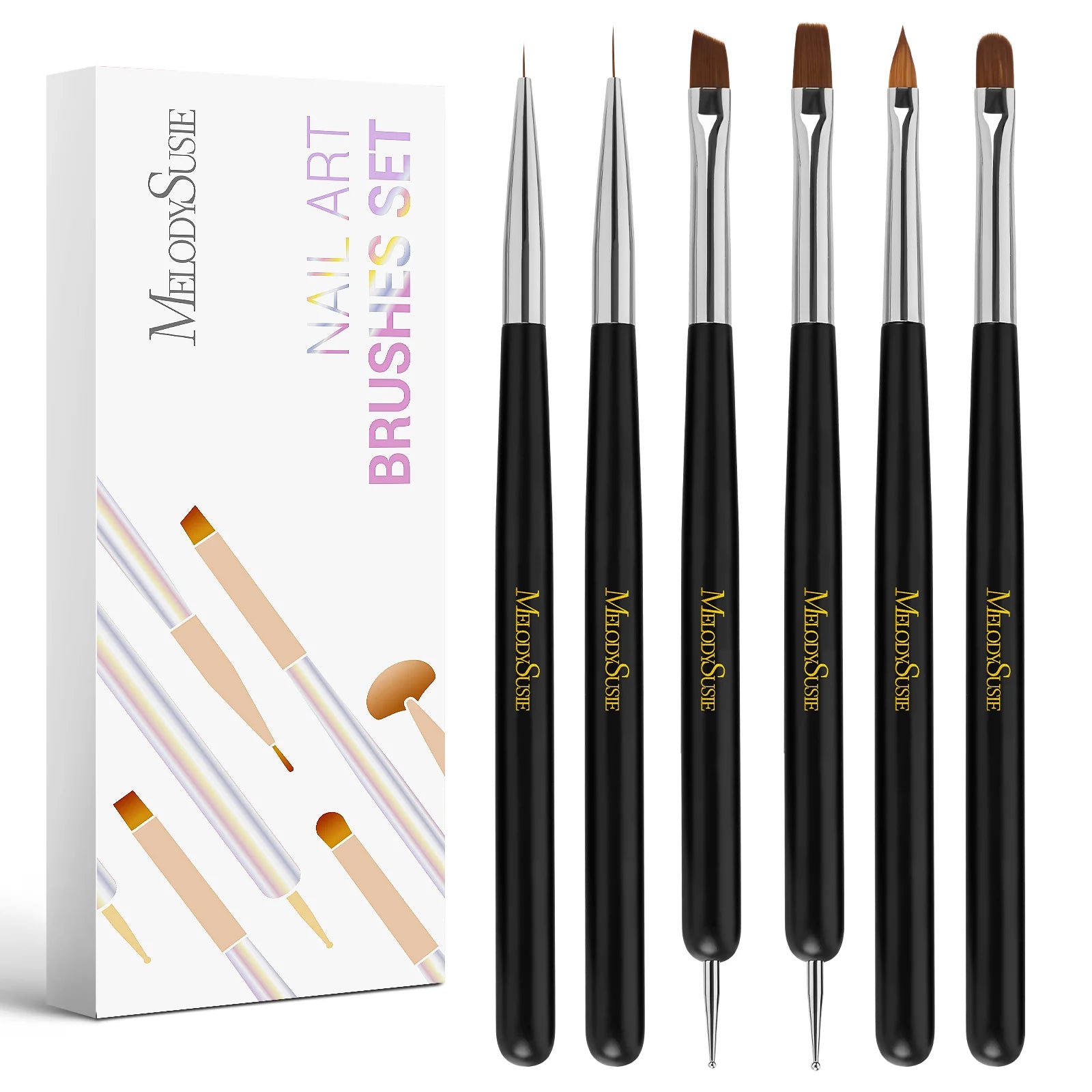 Brush Up on Your Nail Game with Mylee's New Nail Art Brushes – Mylee
