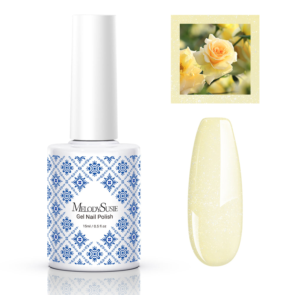 Fleurwee plant-based gel nail polish in Sunshine Rose muted pink professional shade chip resistant office manicure