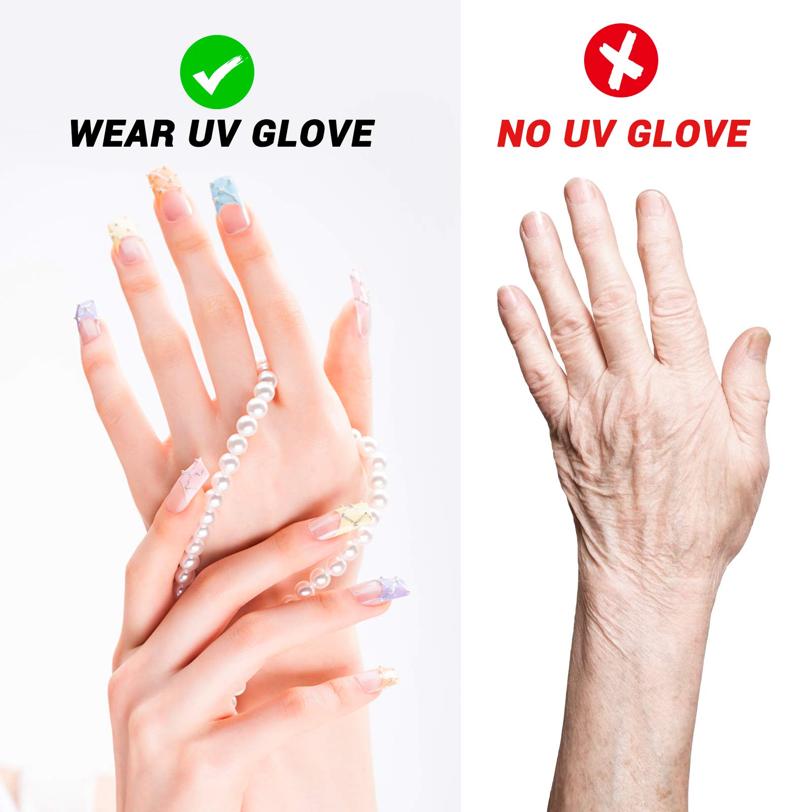 UV Shield LYCRA Gloves