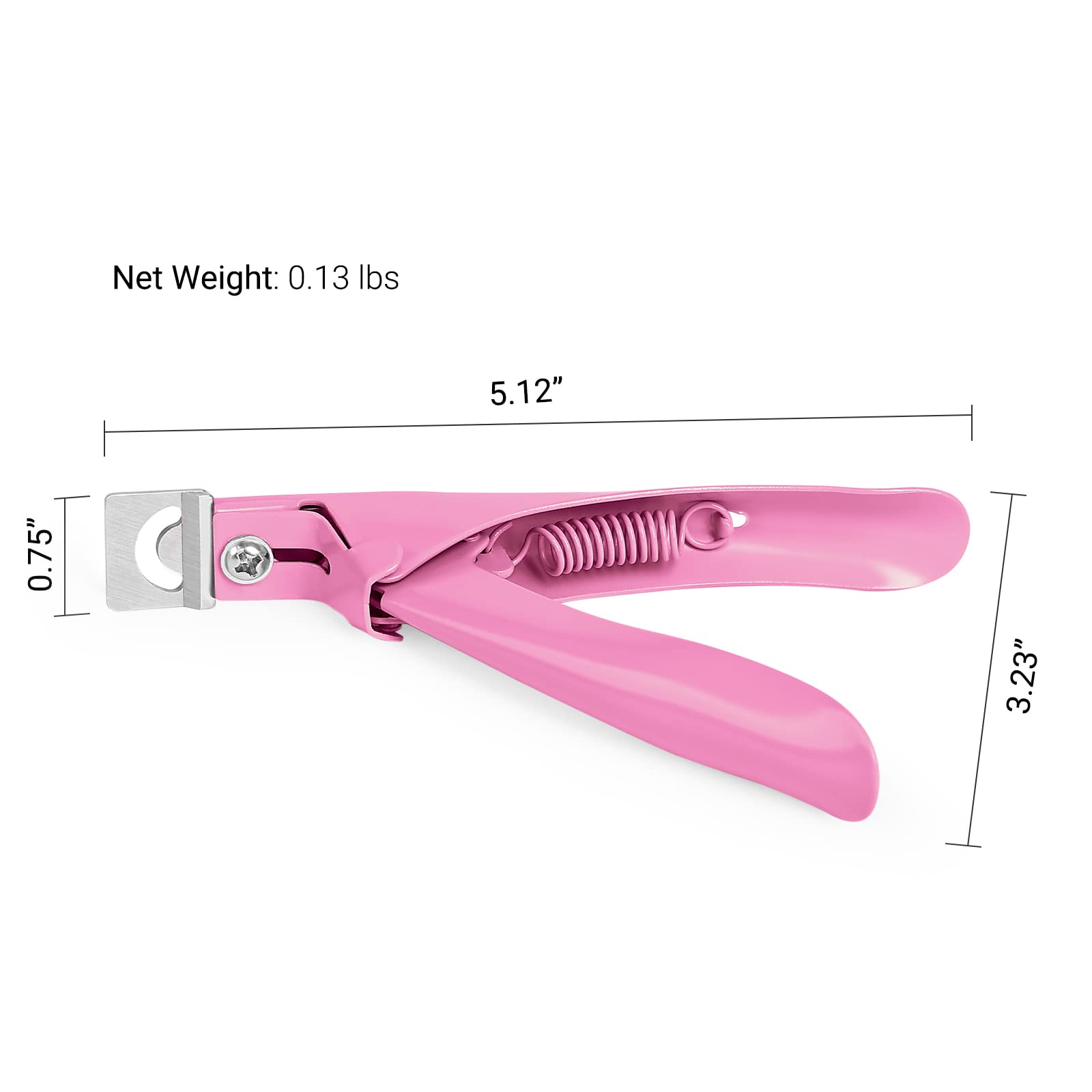 Stainless Steel Edge Cutter - Pink