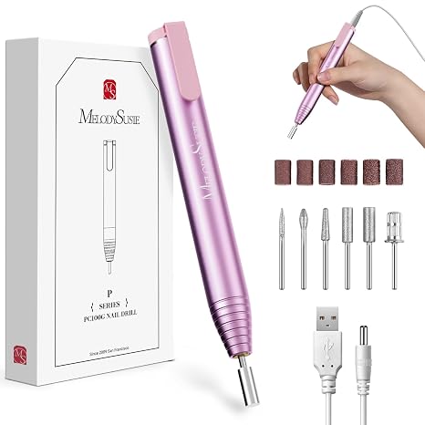 MelodySusie PocketNail PC100G Portable Nail Drill 20,000 RPM