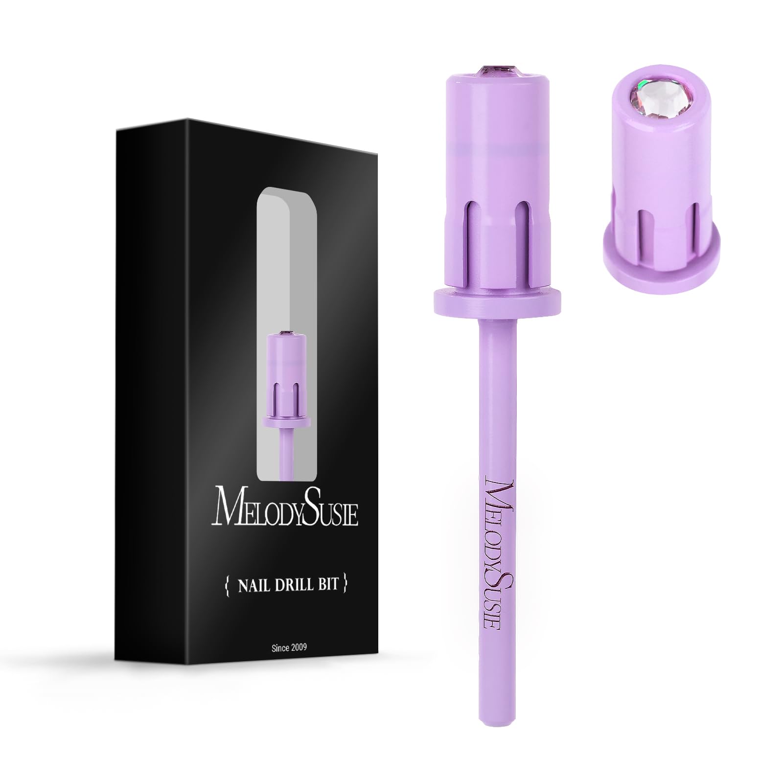 Crystal Top Barrel Shaped Mandrel Bit
