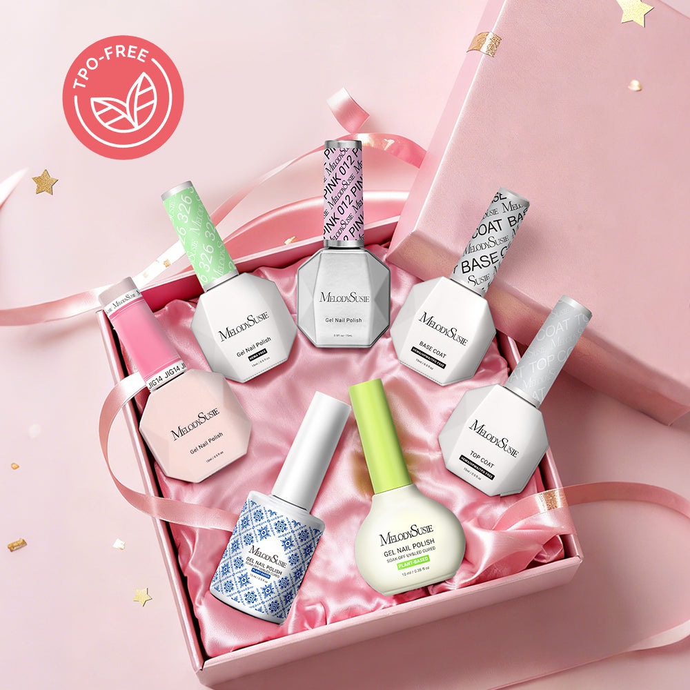 Christmas 15ml TPO-Free Thick Gel Nail Polish - 4Pcs
