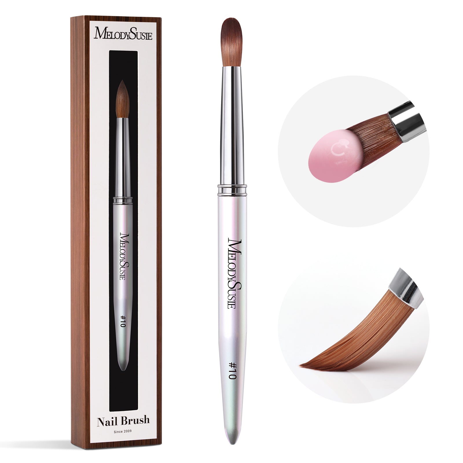 Y-Series 100% High-Quality Kolinsky Acrylic Nail Brush