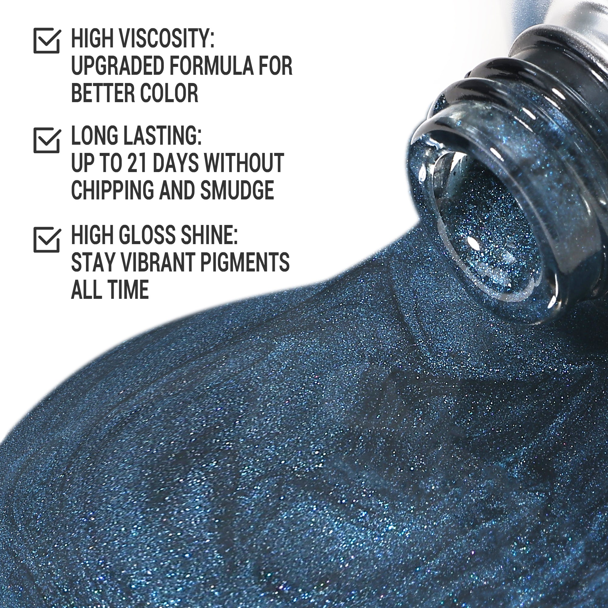 Z036 Magical Ocean Blue - Gel Nail Polish(15ml)