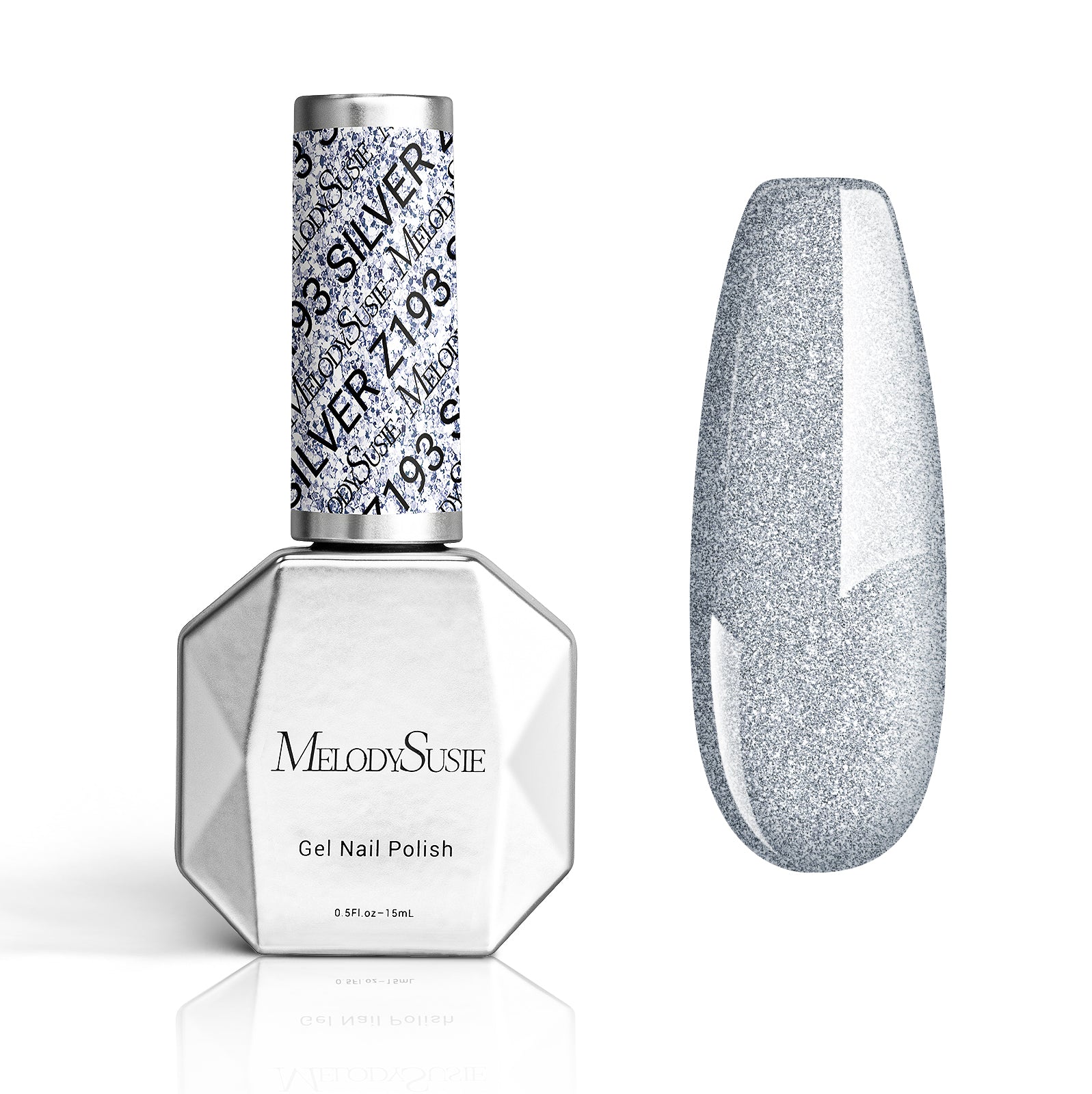 Z193 Moonlight Silver - Gel Nail Polish(15ml)