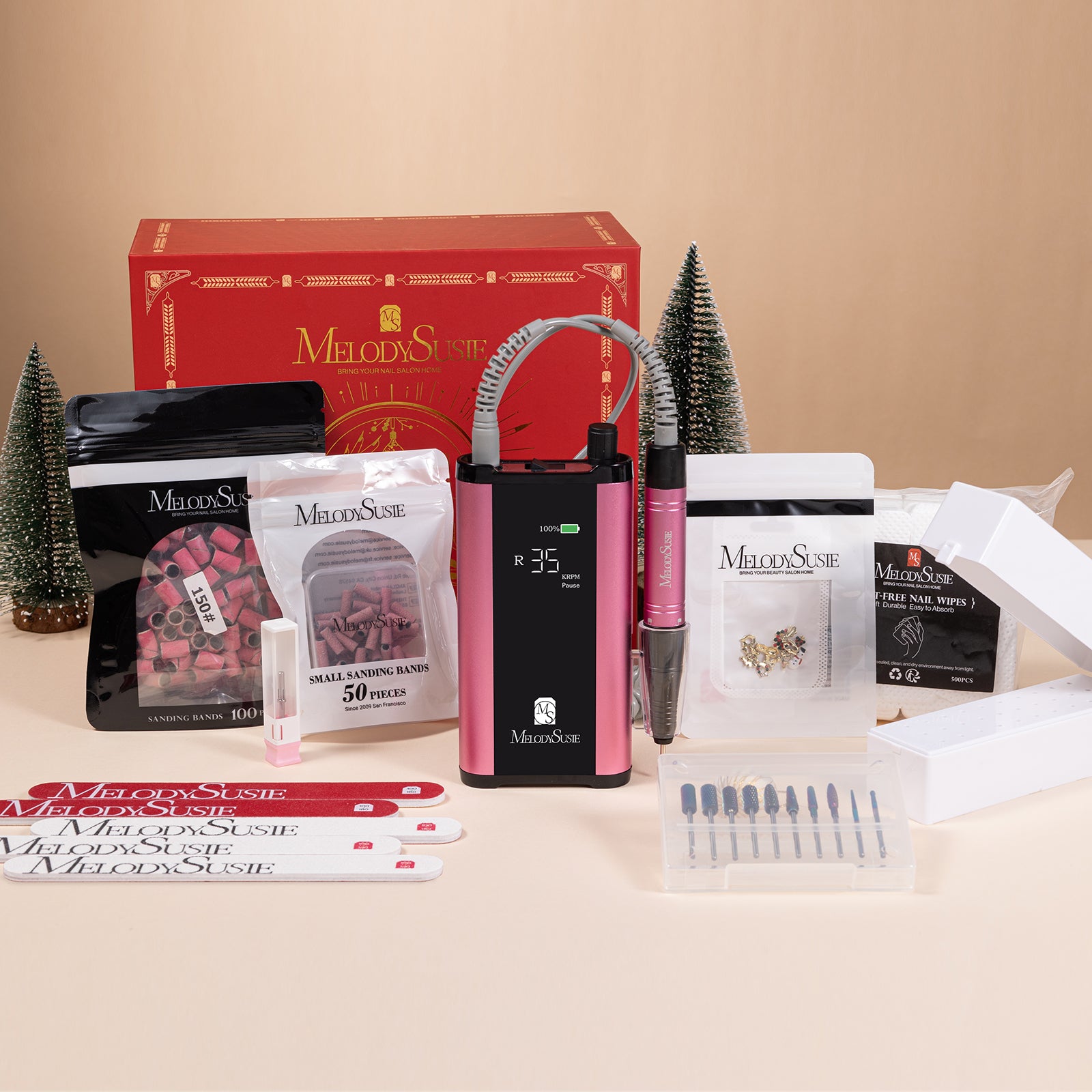 M-B450E Nail Drill New Year Gift Box