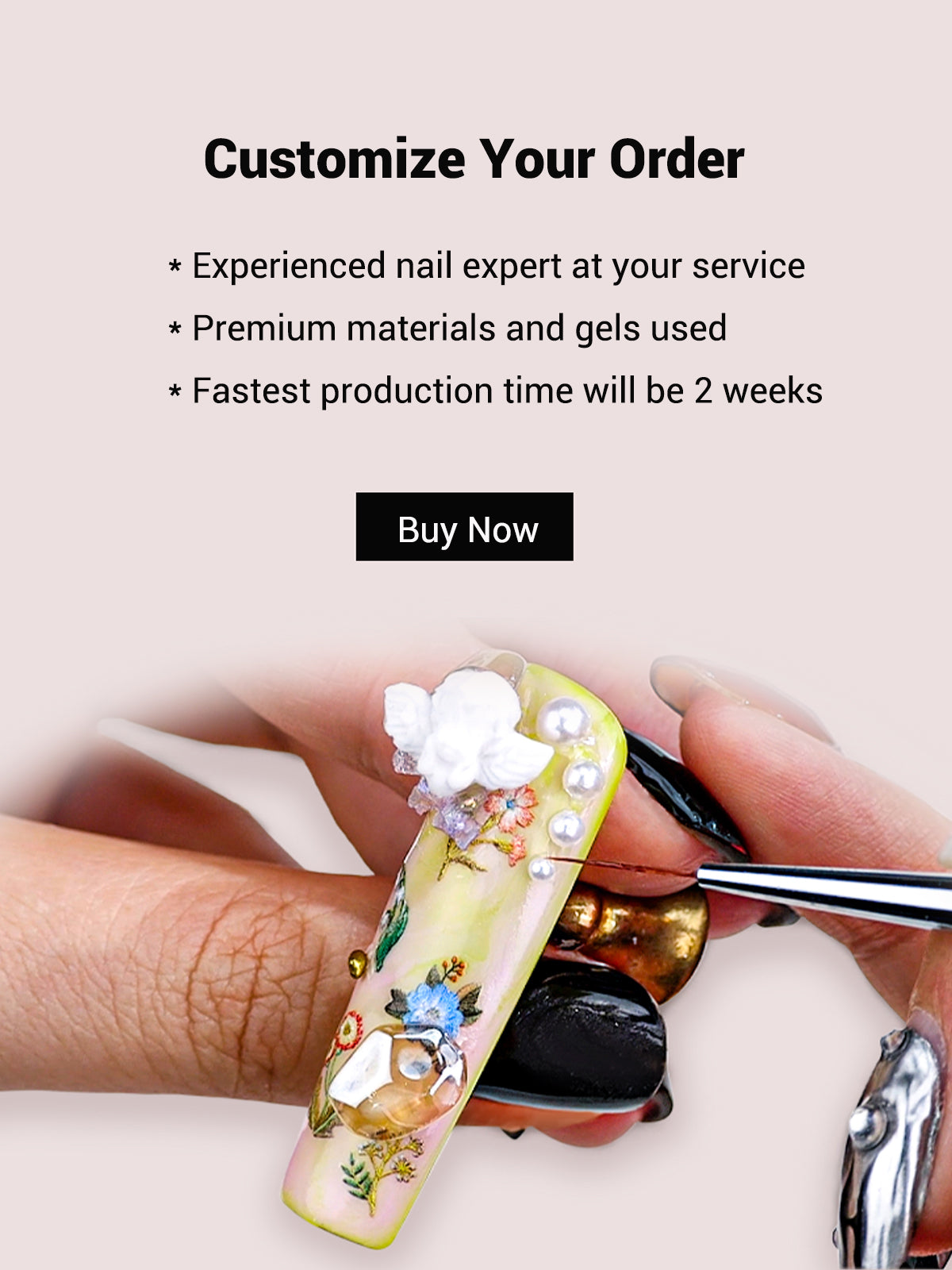 Customize Your Order Press On Nails | MelodySusie