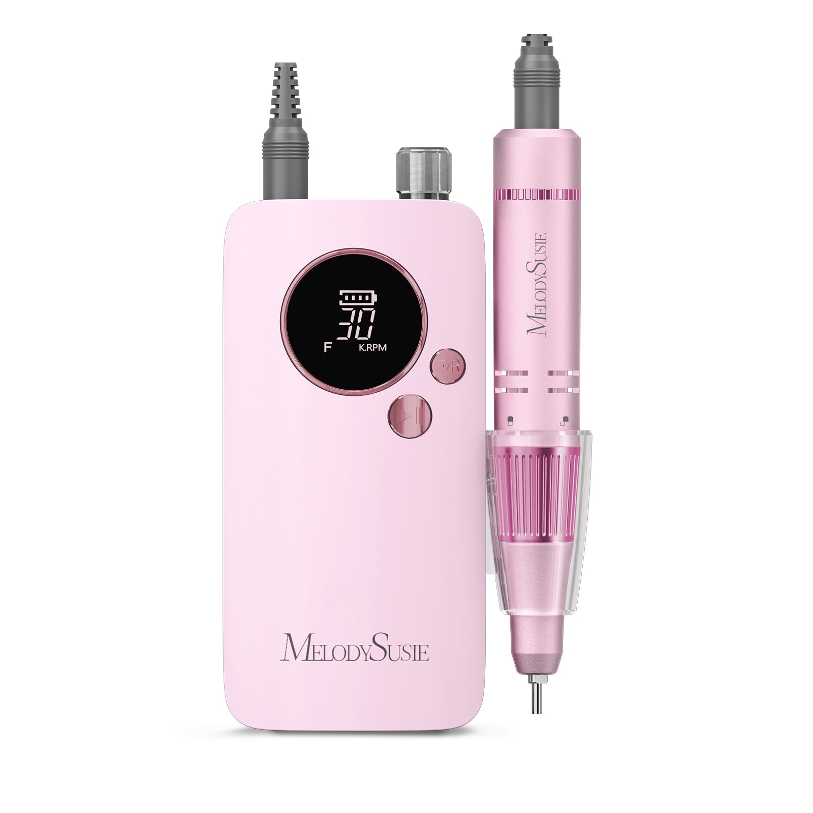 SC320F Clip-On Rechargeable Nail Drill 30,000RPM - Milk Pink