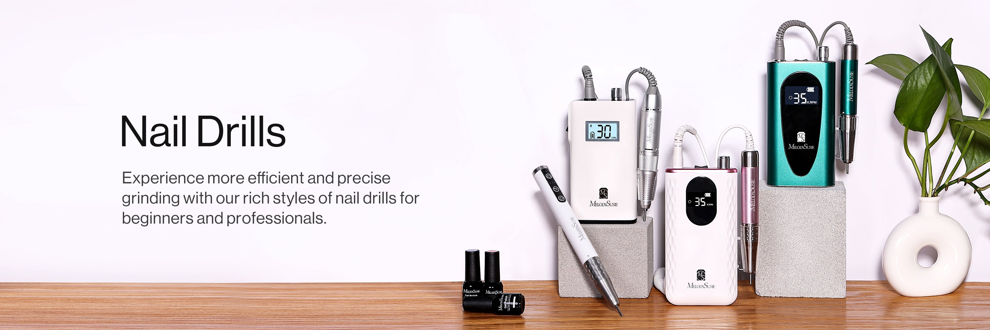 Nail Drills with RPM from 20,000 to 35,000 Speed
