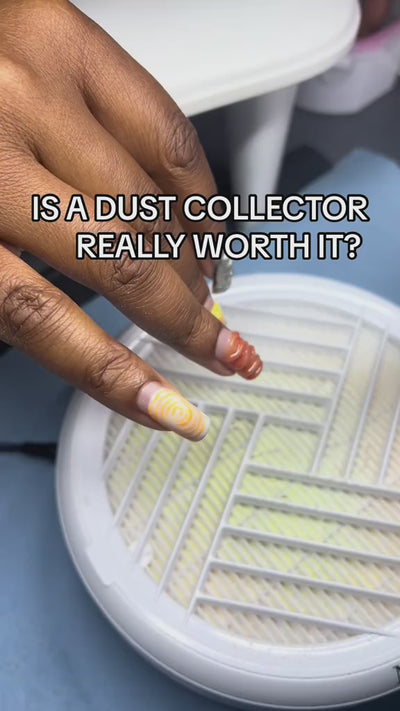 Nail Salon Dust Extraction 2-Pack Replacement Filters For MelodySusie HPro Nail Dust Collector Nail Dust Filters
