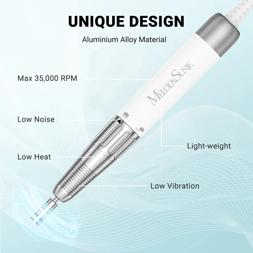 Handpiece for Sparkle Plus(MM400C) Rechargeable Nail Drill-White