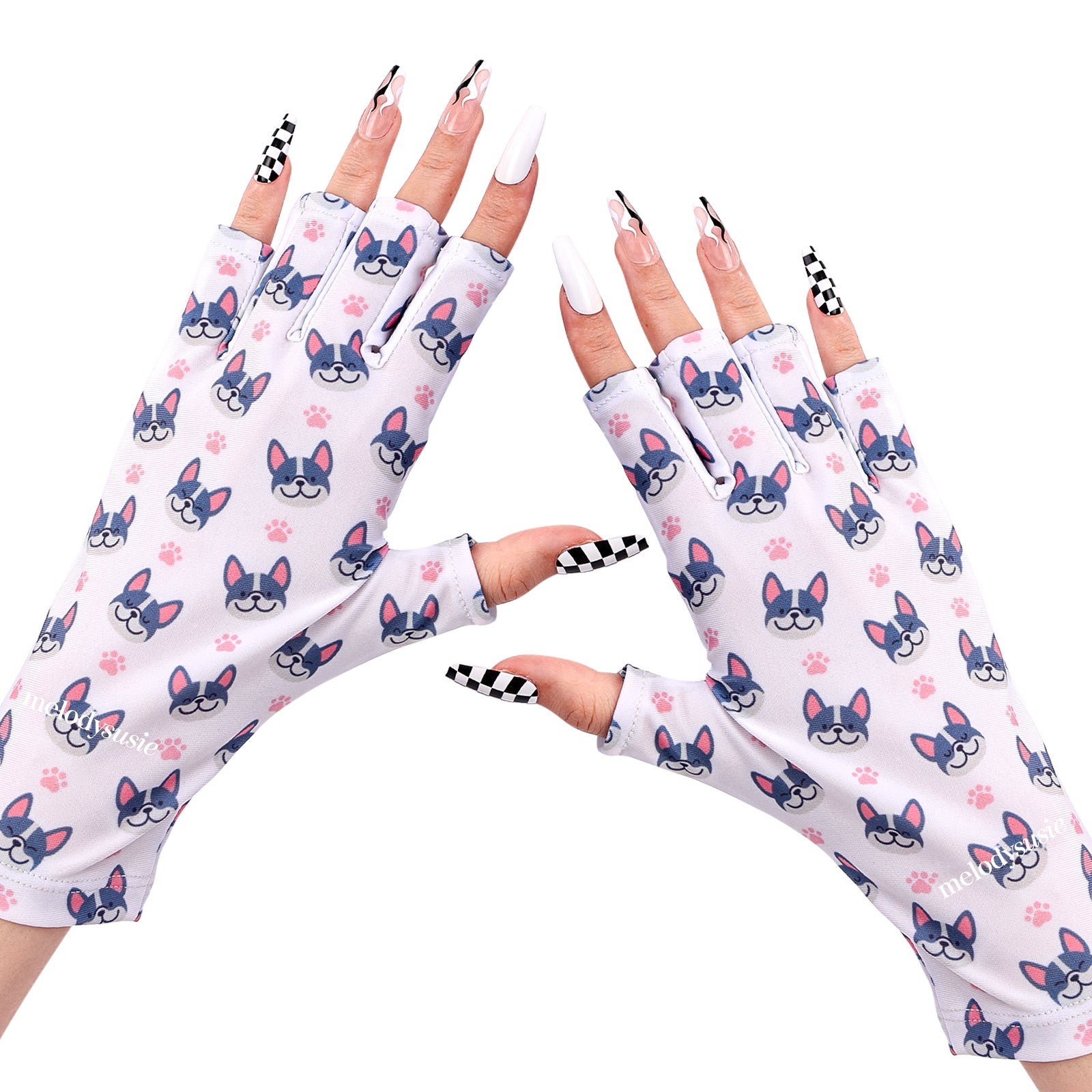 MelodySusie UV Shield Manicure Gloves