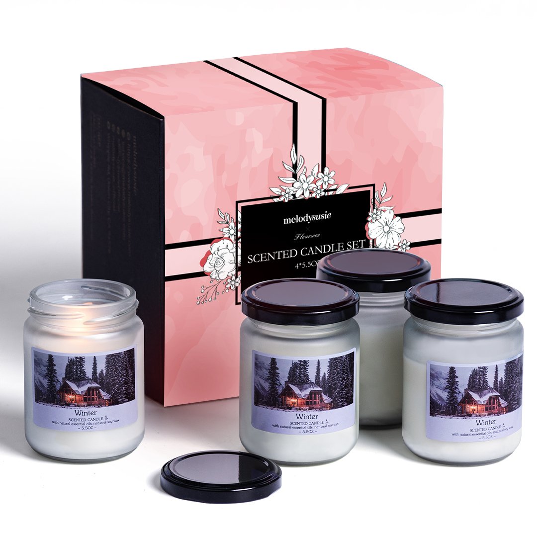 Holiday Scented Candle Gift Set