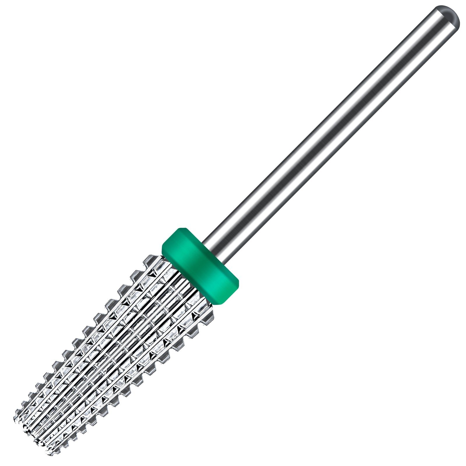 Tungsten Carbide 5-in-1 Straight Cut Nail Drill Bit - Coarse (1pc)