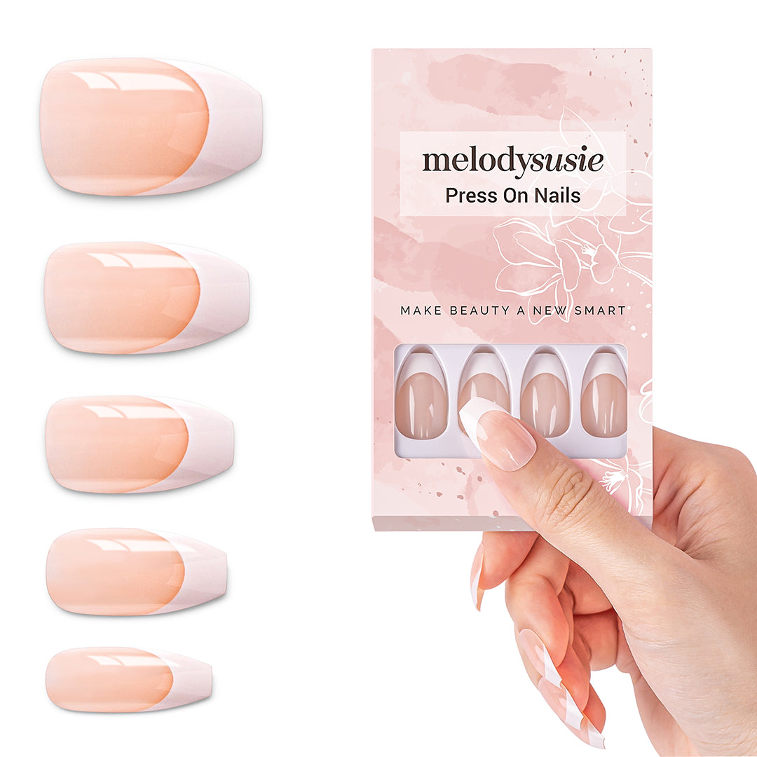 Pearl Sugar Acrylic Press On Nails Kits