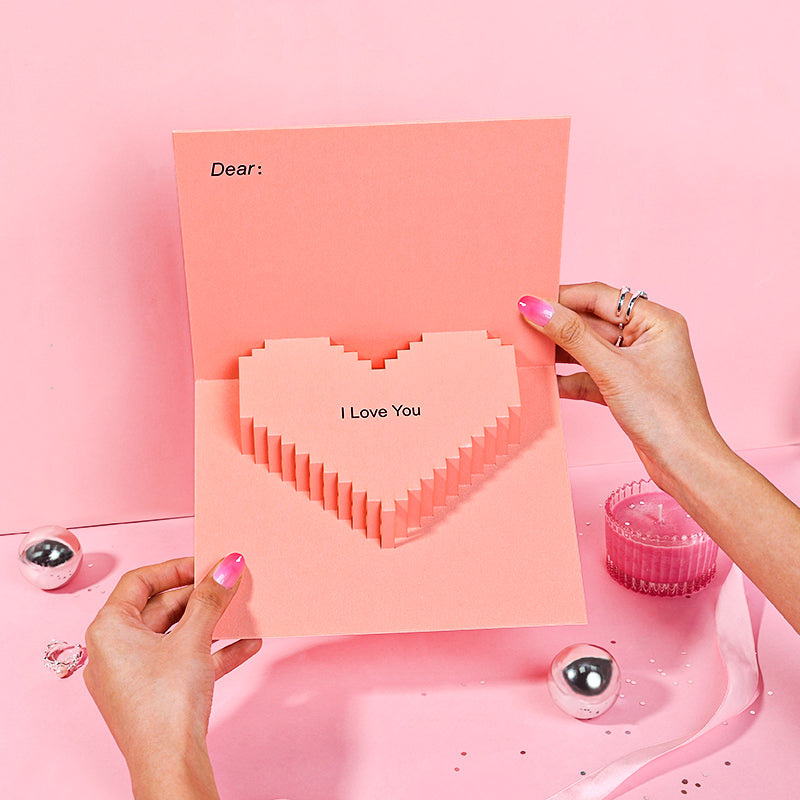 3D Greeting Cards-Heart